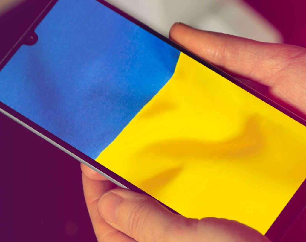 communication et guerre en urkraine