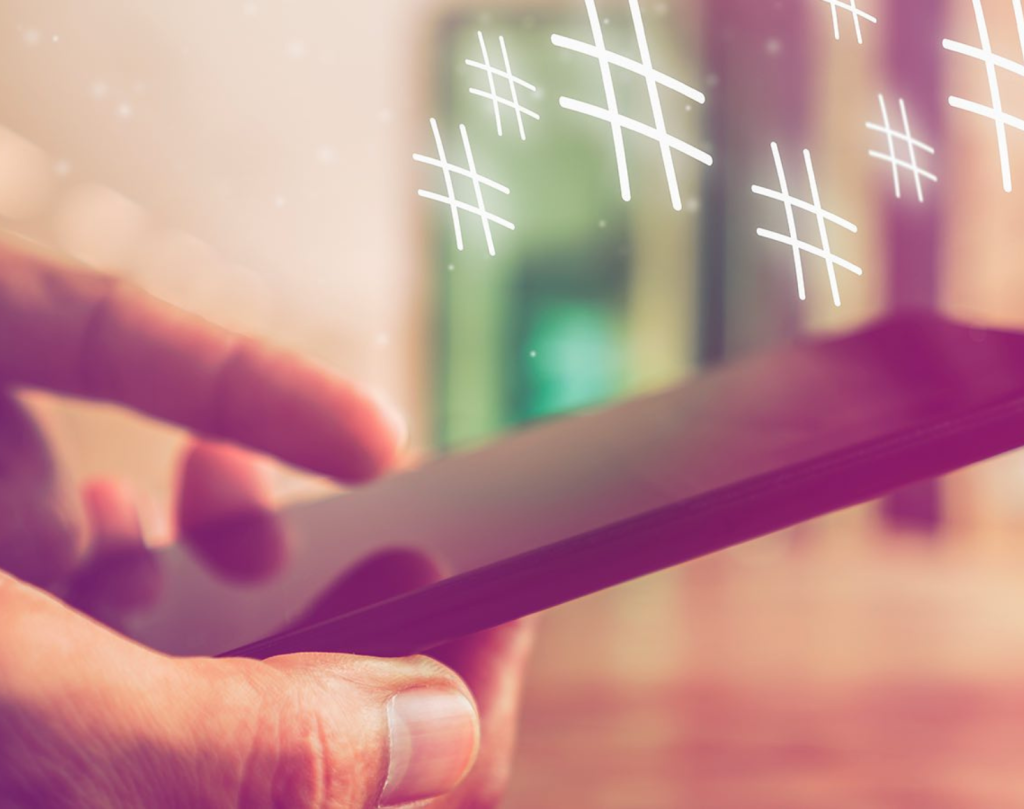 hashtag dans la tech