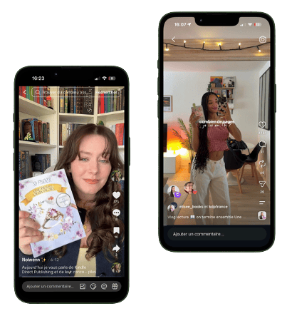 capture d'écran social media influence kdp